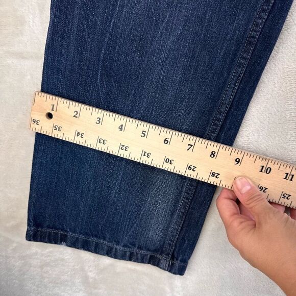 SEAN JOHN Jeans Mens 40x32 BEDFORD Dark Wash Denim Classic Straight Leg Pants - Picture 11 of 12